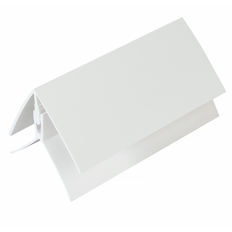 2-Part External Cladding Corner Trim White 5m (M/F) image